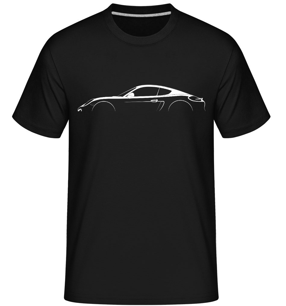 'Porsche Cayman 981' Silhouette  ·  T-Shirt Shirtinator homme