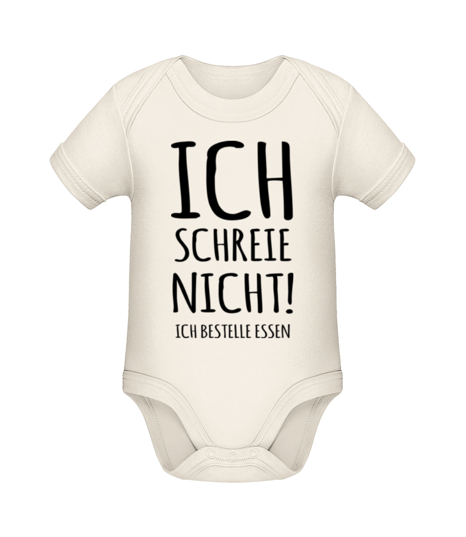 Ich Schreie Nicht · Baby Bio Strampler