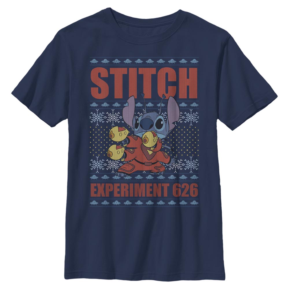 Disney Classics - Lilo & Stitch - Stitch Experiment 626 - Christmas - Enfant T-shirt