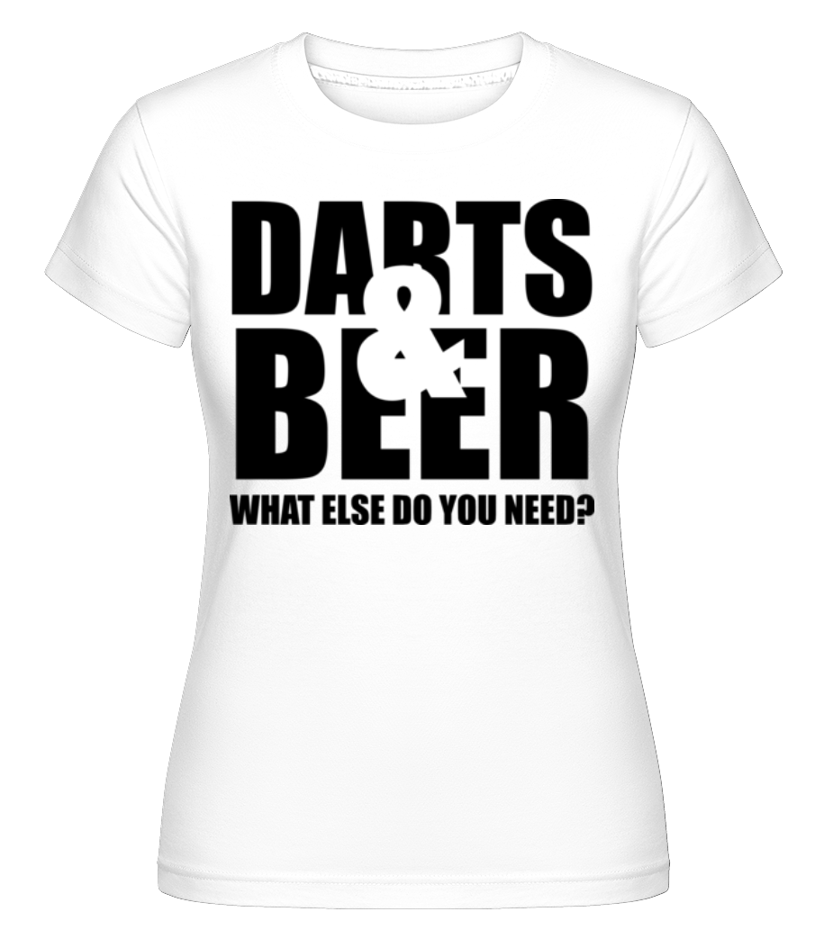 Darts And Beer ·  T-shirt Shirtinator femme