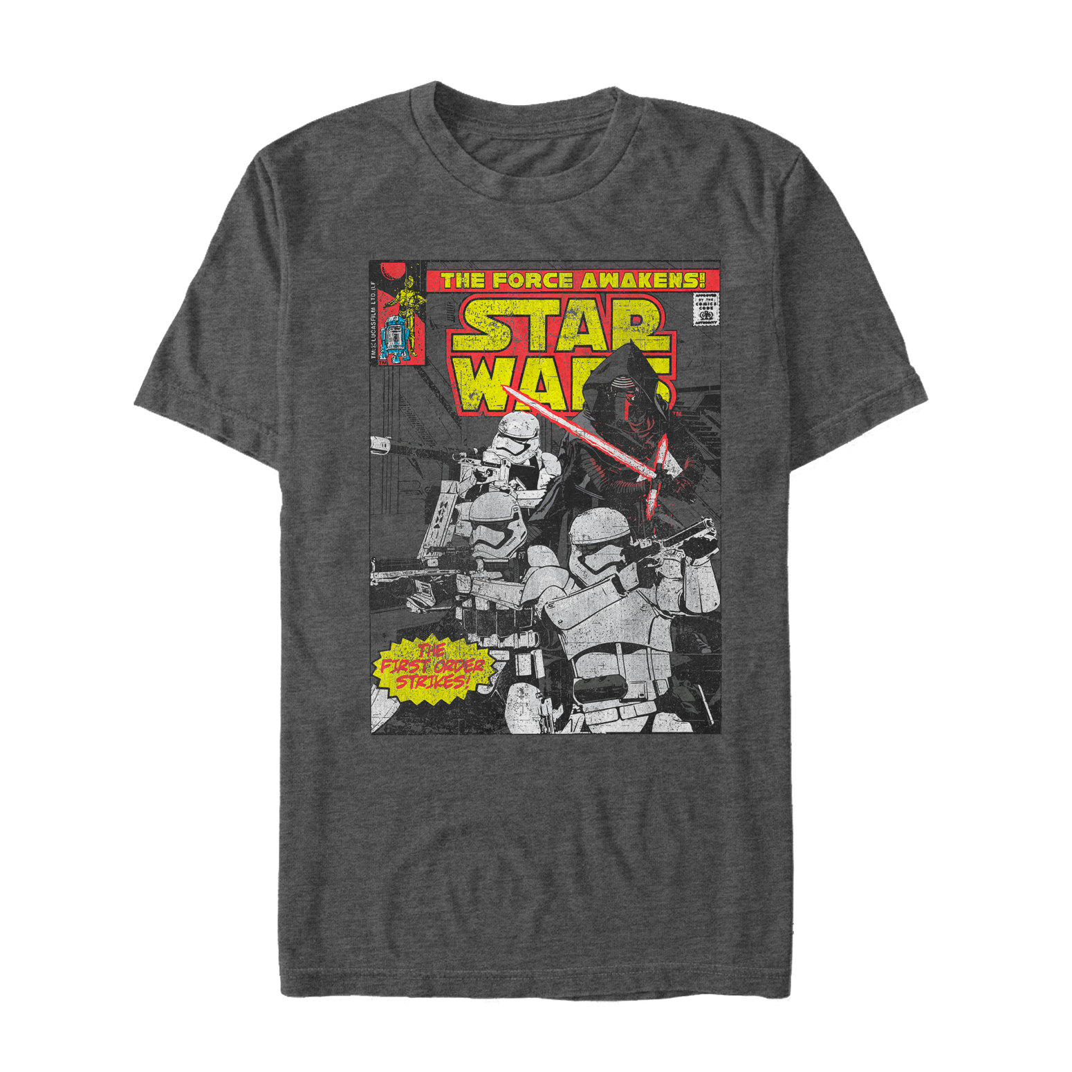 Star Wars - Le Réveil de la Force - Photo de groupe First Issue - Homme T-shirt