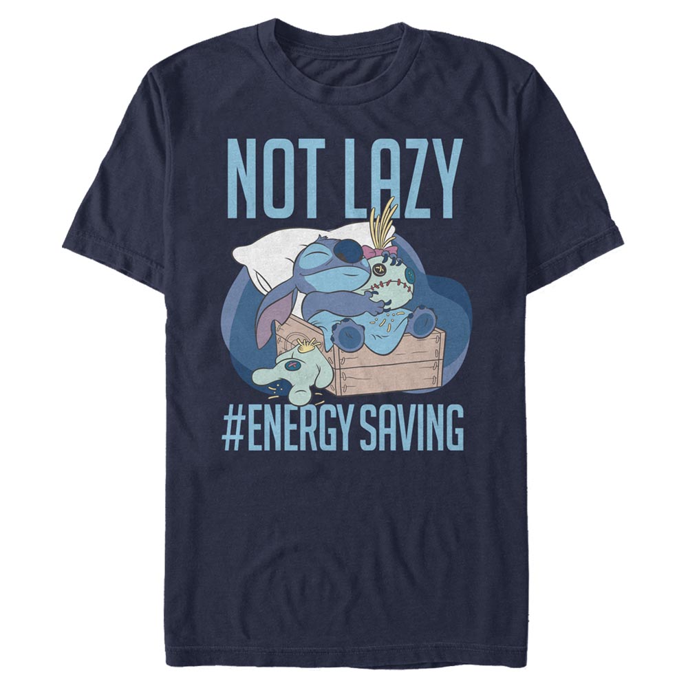 Disney - Lilo & Stitch - Lilo et Stitch Lazy Energy - Homme T-shirt
