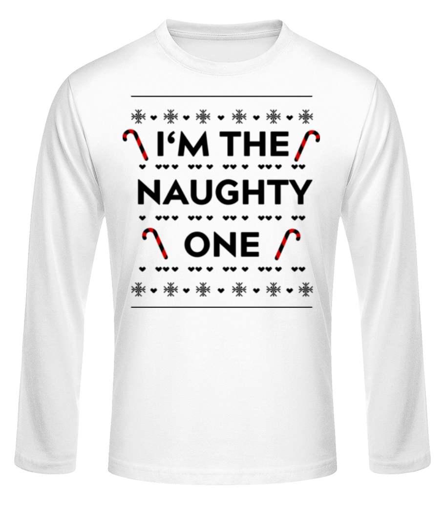 I'm The Naughty One · T-shirt à manches longues standard Homme