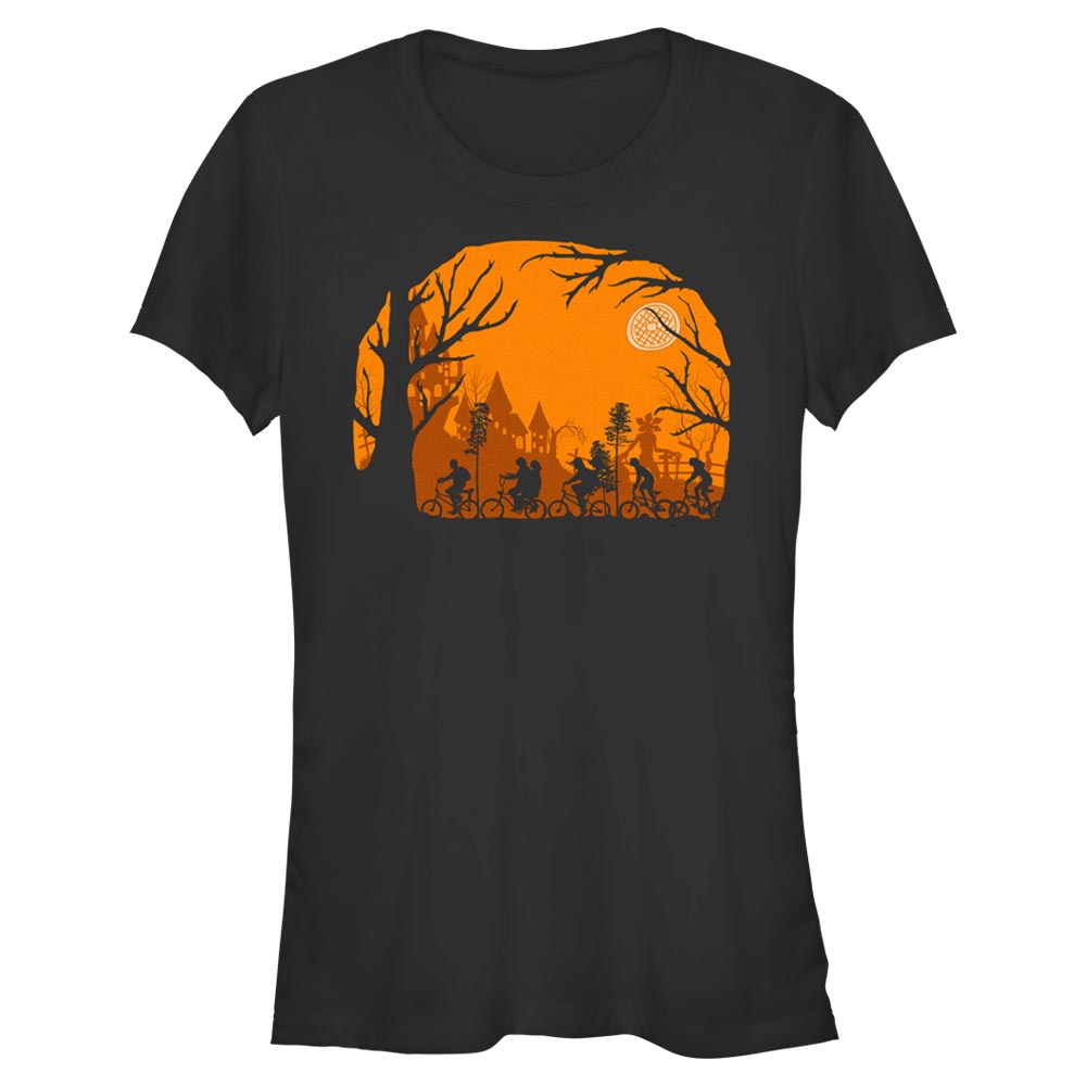 Netflix - Stranger Things - Photo de groupe Stranger Haunt - Halloween - Femme T-shirt