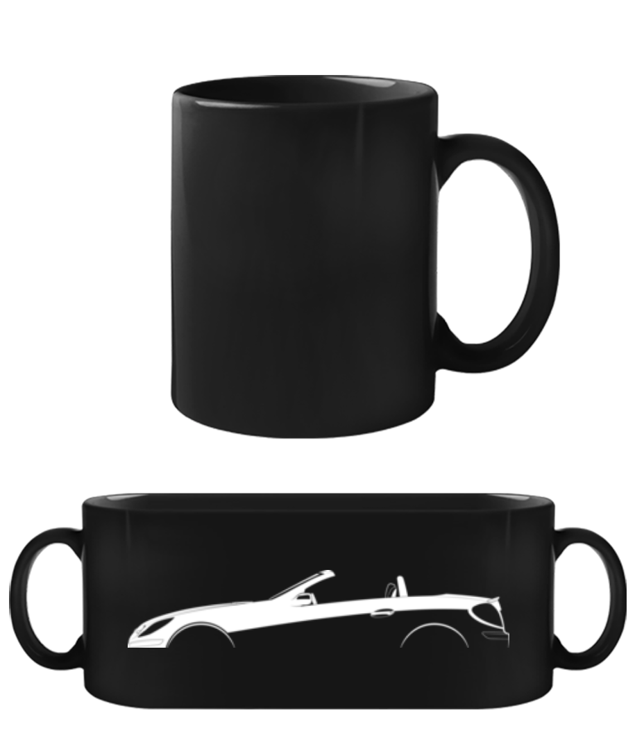 'Mercedes-Benz SLK AMG R171' Silhouette · Tasse Noire