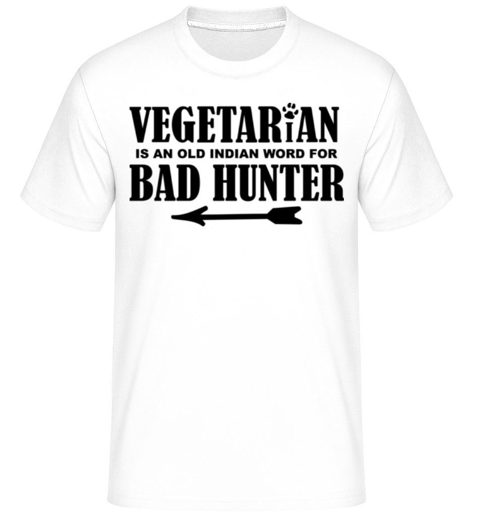 Vegetariánska Bad Hunter ·  Shirtinator tričko pre pánov