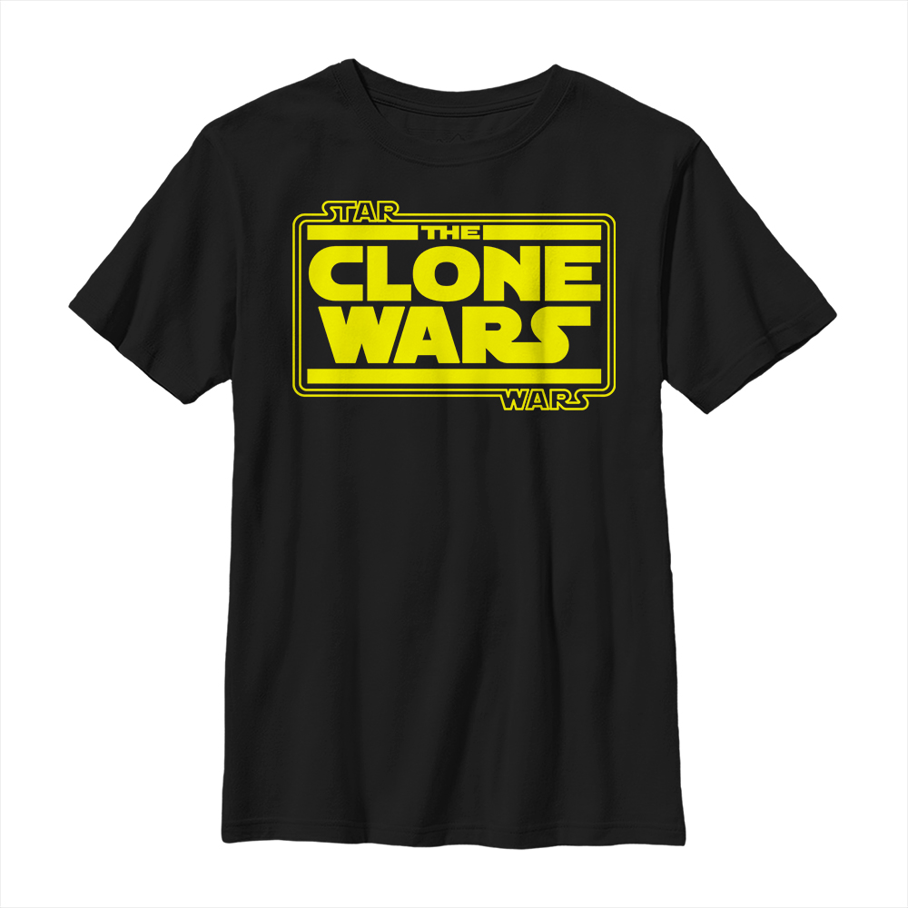 Star Wars - The Clone Wars - Logo Clone Wars - Kinder T-Shirt