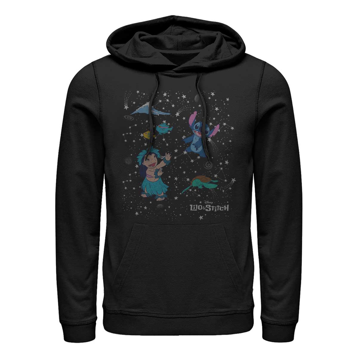 Disney Classics - Lilo & Stitch - Lilo et Stitch Constelation Lilo Stitch - Unisex Sweat à capuche