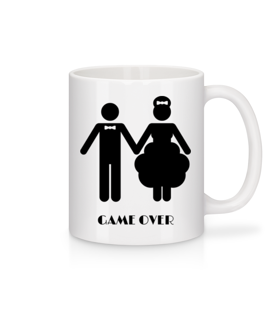 Game Over Wedding · Mug en céramique blanc