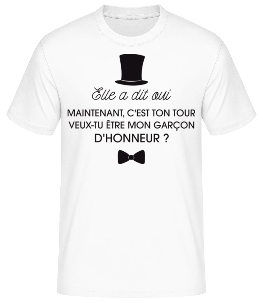 Veux-tu Être Mon Garçon D'honneur · T-shirt standard Homme