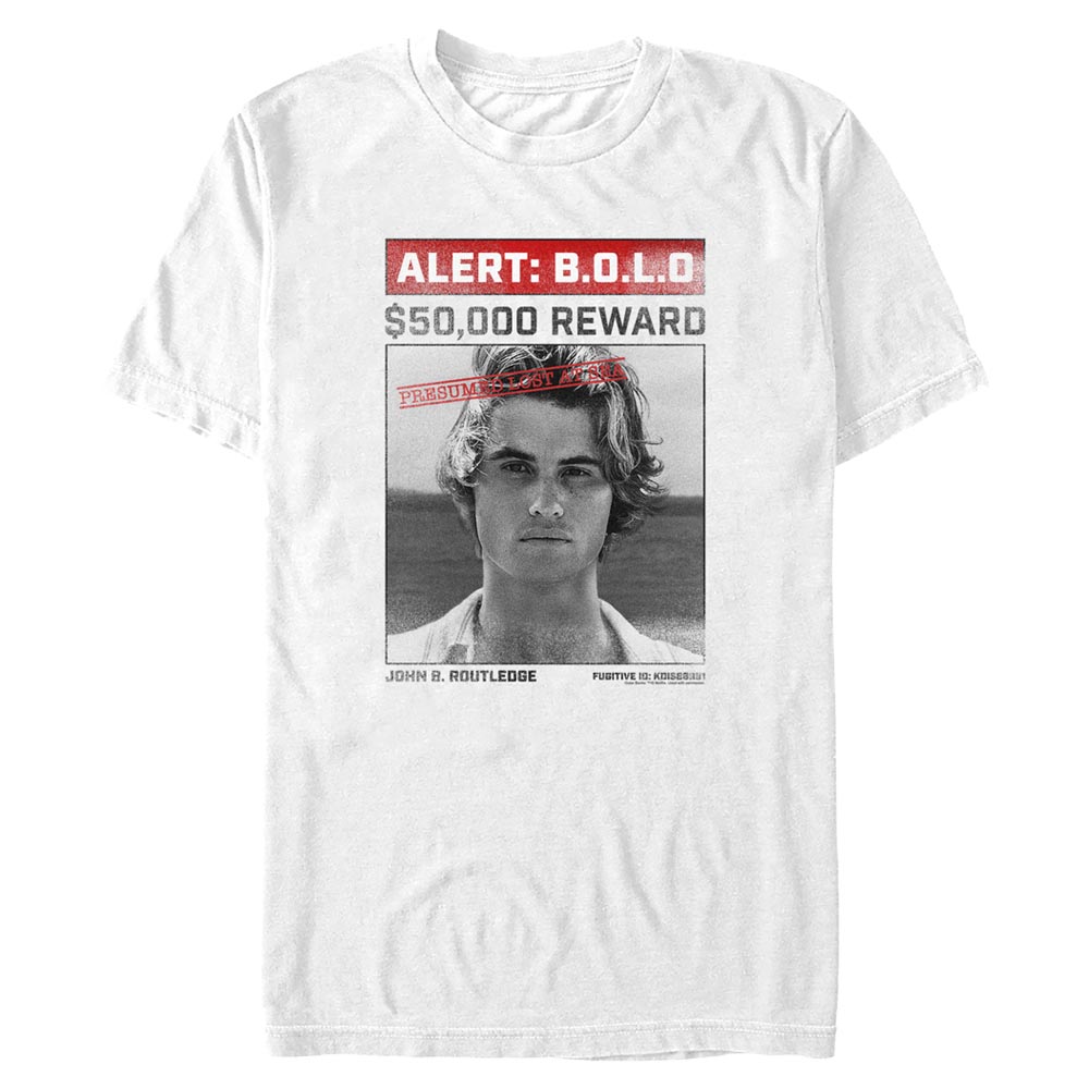Netflix - Outer Banks - John B Wanted Poster - Homme T-shirt