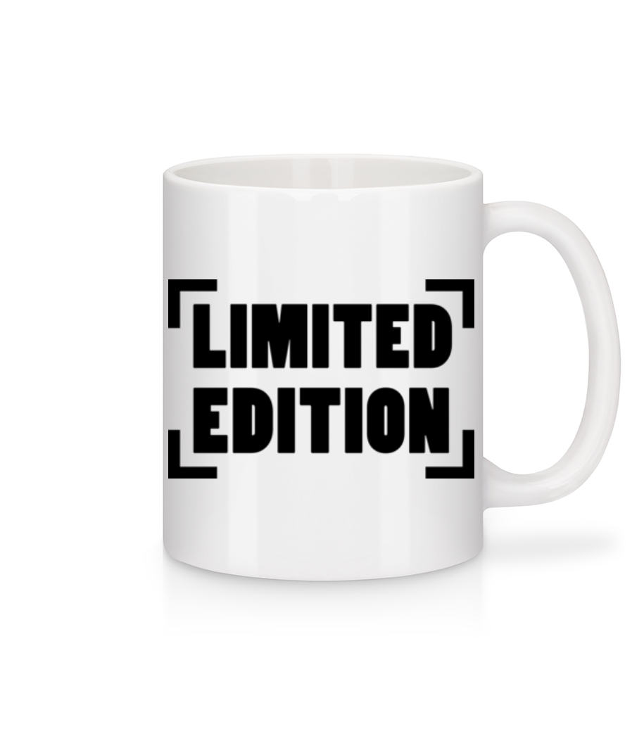 Limited Edition Logo · Mug en céramique blanc
