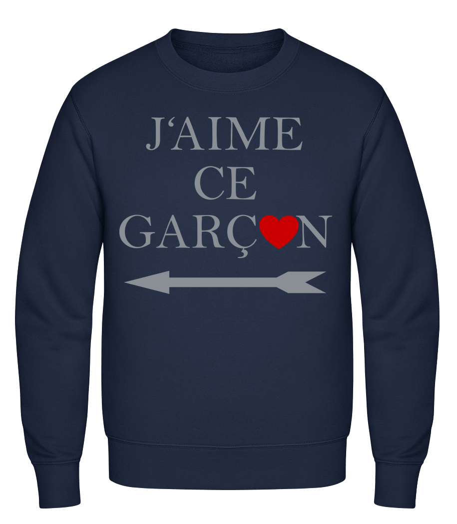 J'Aime Ce Garçon · Sweatshirt Homme