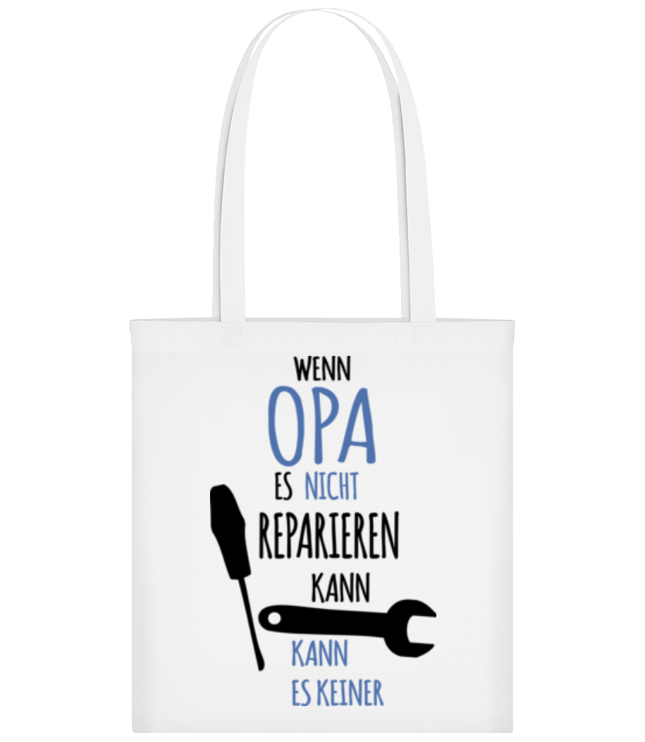 Wenn Opa Nicht Reparieren Kann · Stofftasche