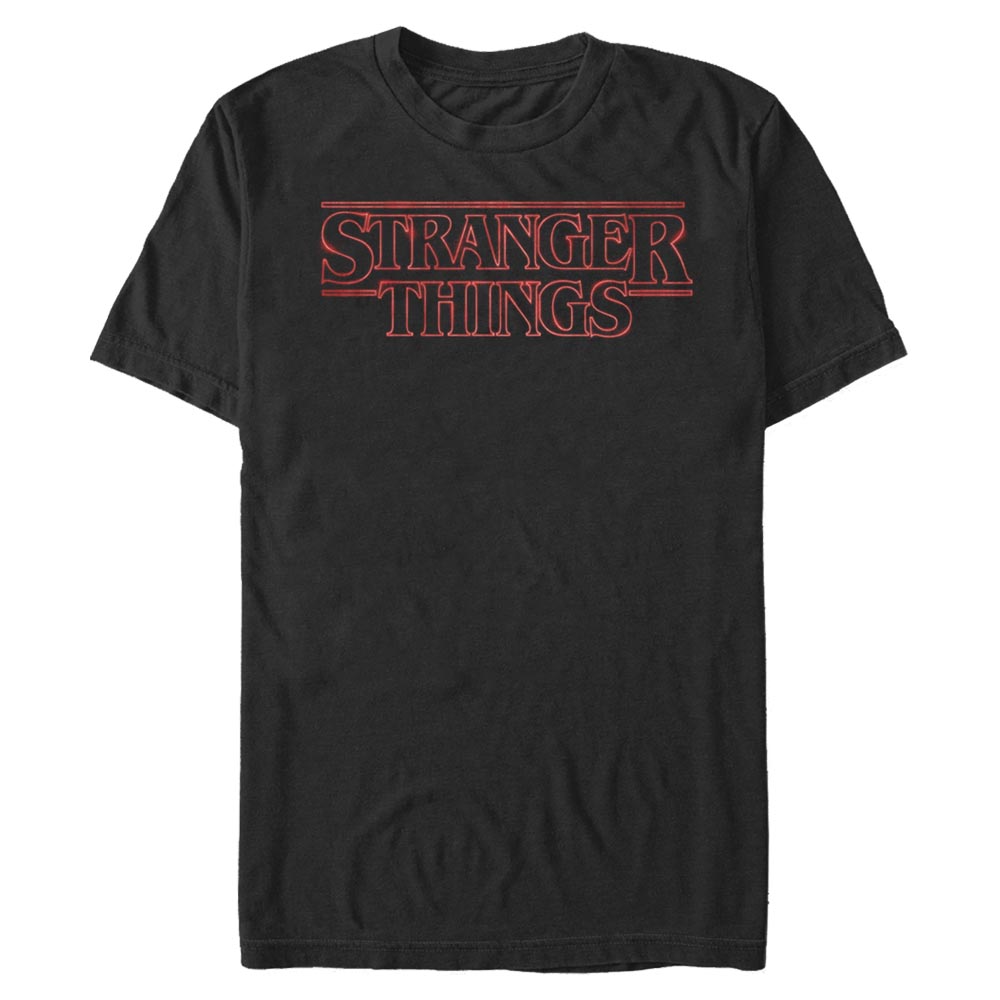 Netflix - Stranger Things - Logo Stranger Neon - Homme T-shirt
