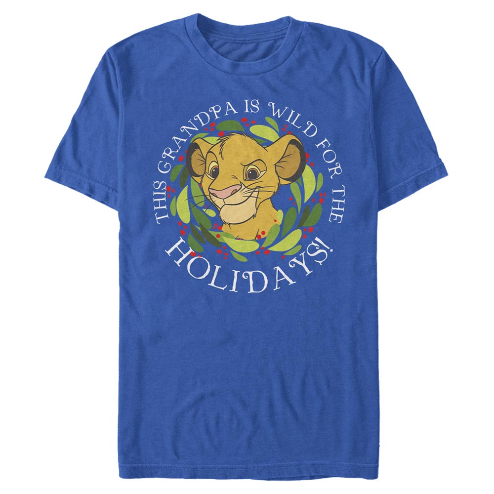 Disney - Le Roi lion - Simba Roar Grandpa - Homme T-shirt