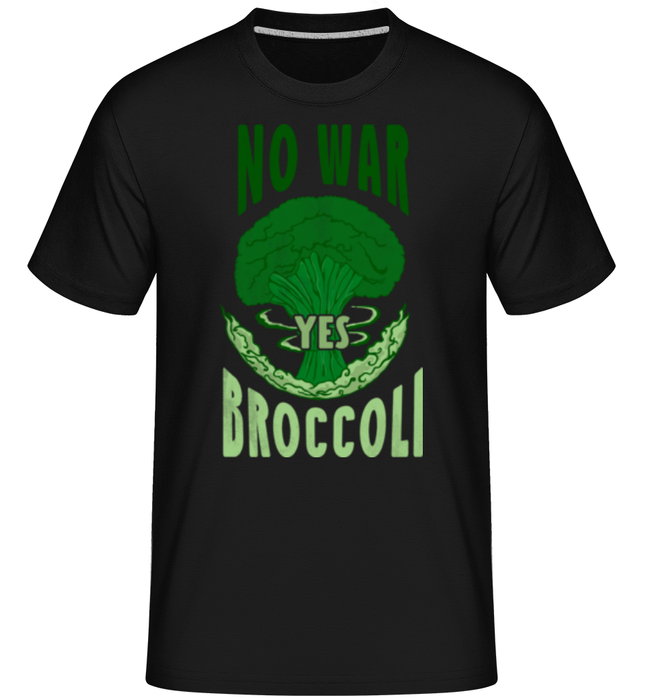 No War Yes Broccoli ·  T-Shirt Shirtinator homme