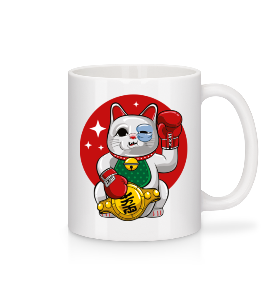 Vorschau: Unlucky Cat - Tasse - Weiß - Vorne