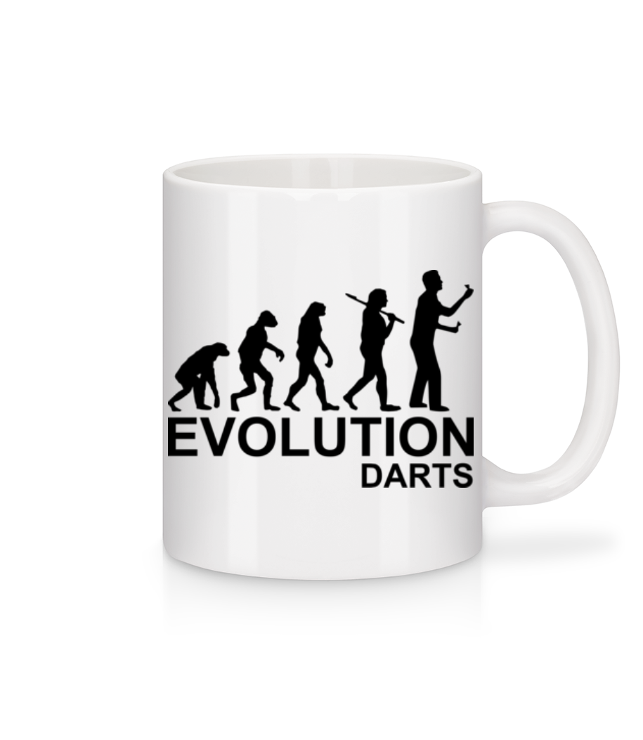 Darts Of Evolution · Mug en céramique blanc