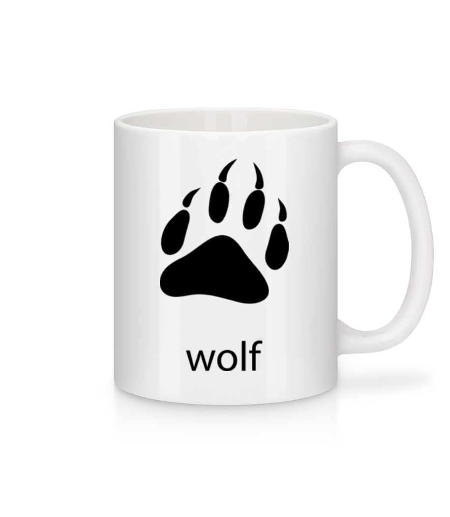 Wolf Paw · Mug en céramique blanc