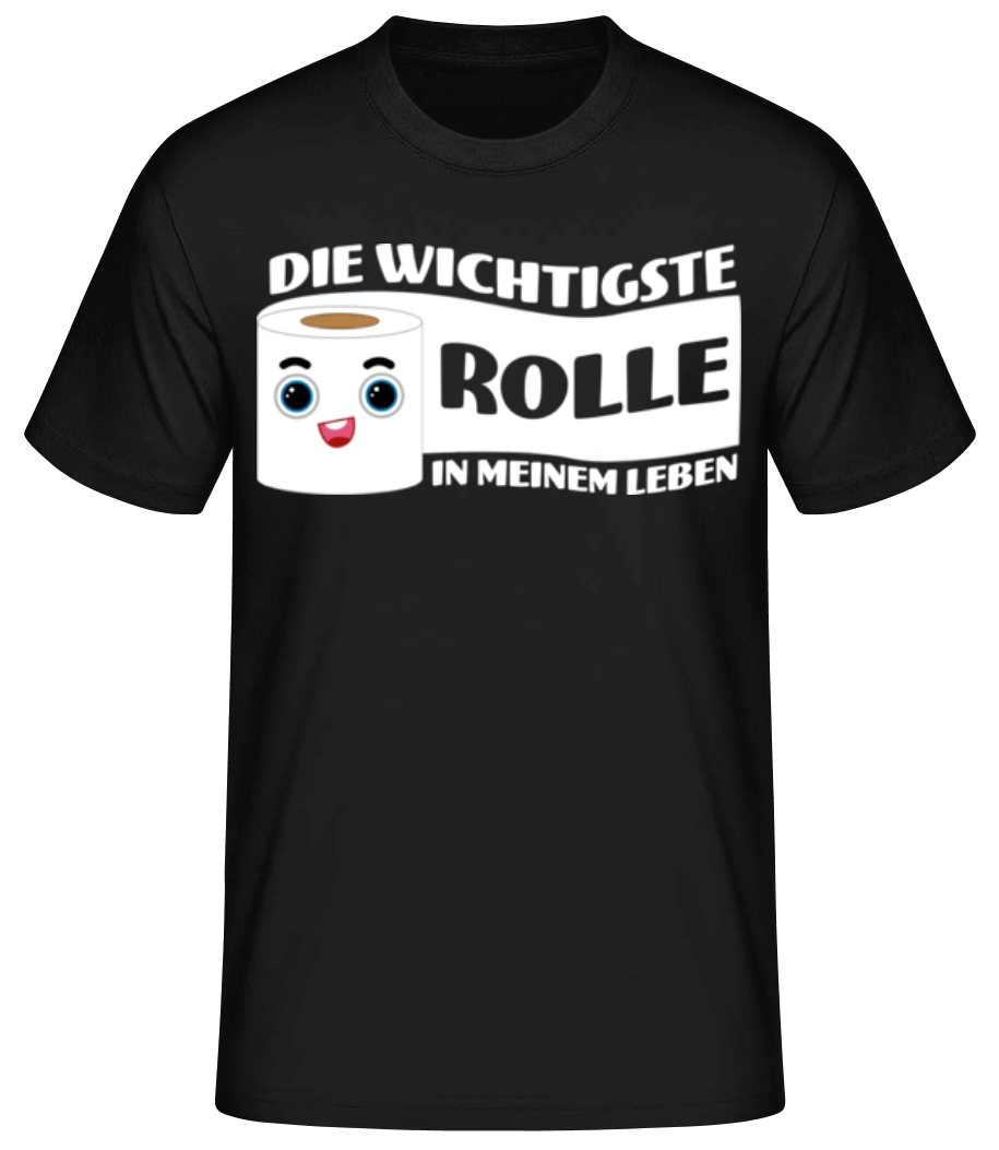 Die Wichtigste Rolle · Männer Basic T-Shirt