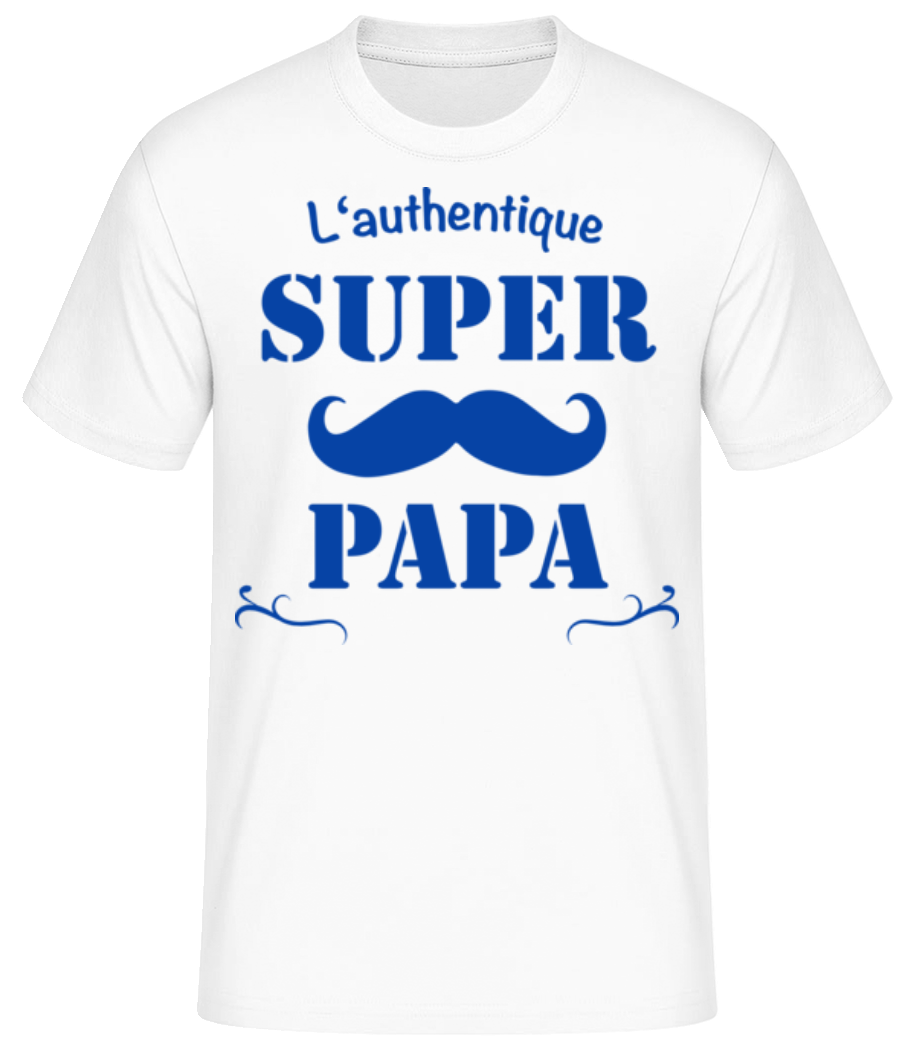 L'Authentique Super Papa · T-shirt standard Homme