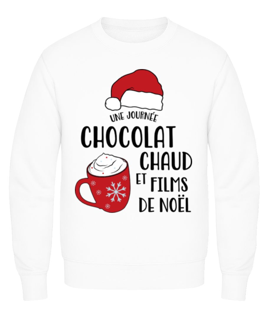 Une Journée Chocolat Chaud Et Films · Sweatshirt Homme