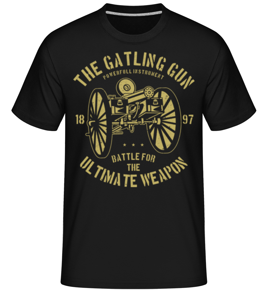 The Gatling Gun ·  Shirtinator tričko pre pánov
