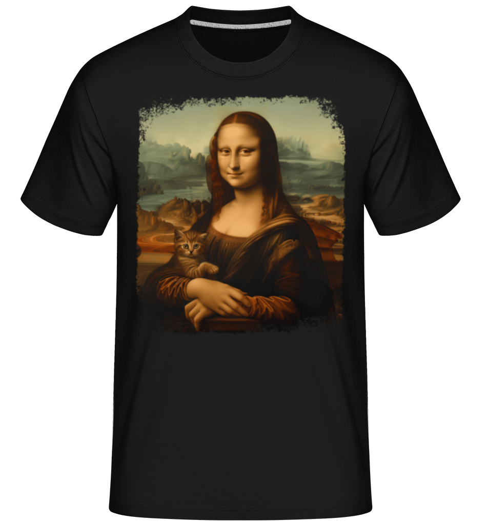 Mona Lisa Chat ·  T-Shirt Shirtinator homme