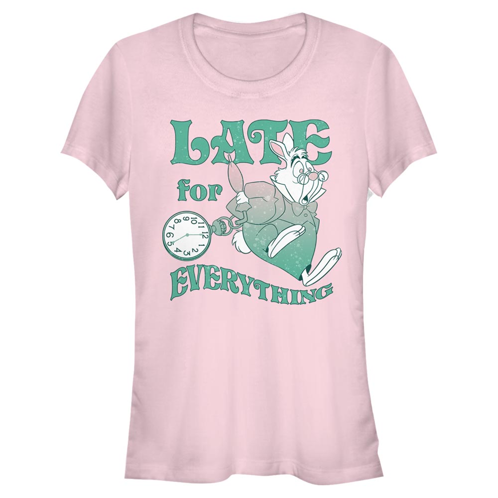 Disney Classics - Alice aux pays des merveilles - Le Lapin blanc Late - Femme T-shirt
