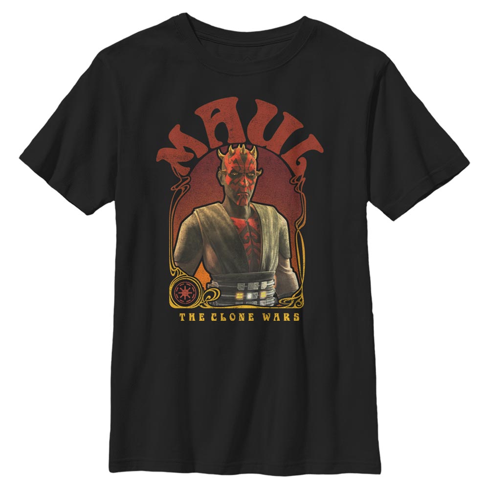 Star Wars - The Clone Wars - Darth Maul Maul Nouveau - Kinder T-Shirt