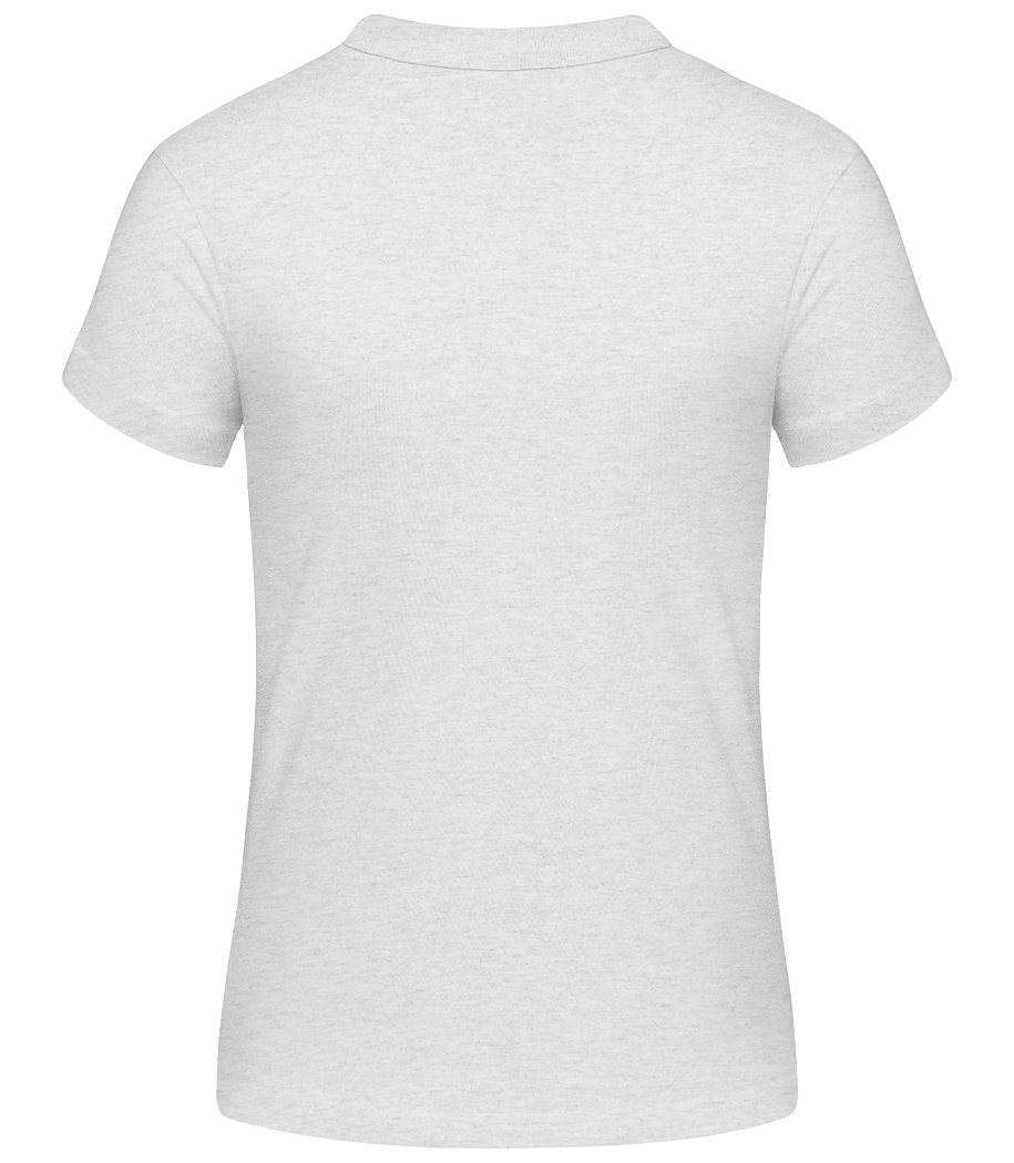 Aperçu: Y2K 404_Love_Not_Found - T-shirt standard Femme - Gris chiné - Derrière