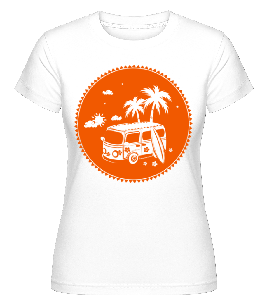 Holiday Icon Orange ·  T-shirt Shirtinator femme