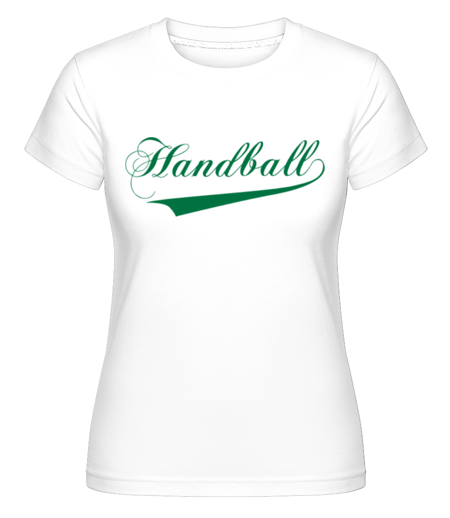 Handball Mot Écrit ·  T-shirt Shirtinator femme