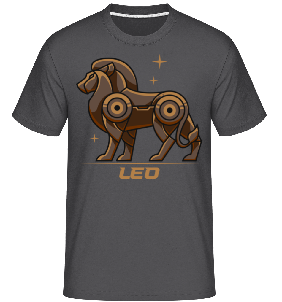 Mecha Robotic Zodiac Sign Leo ·  T-Shirt Shirtinator homme