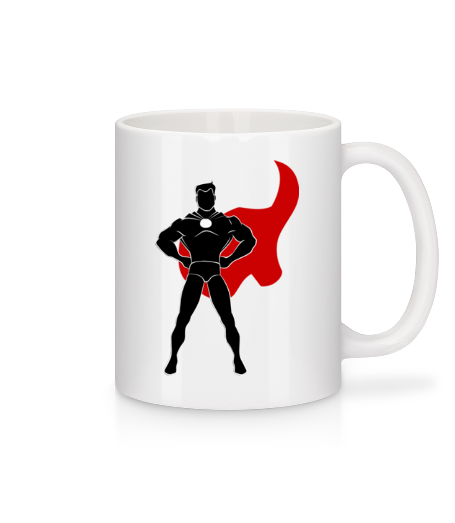 Superhero Standing · Mug en céramique blanc