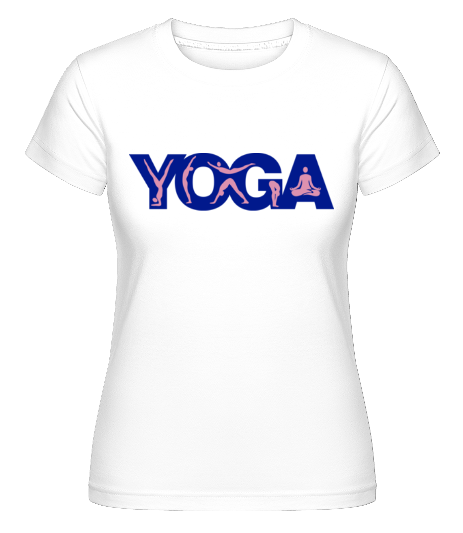 Yoga Sign Blue ·  T-shirt Shirtinator femme