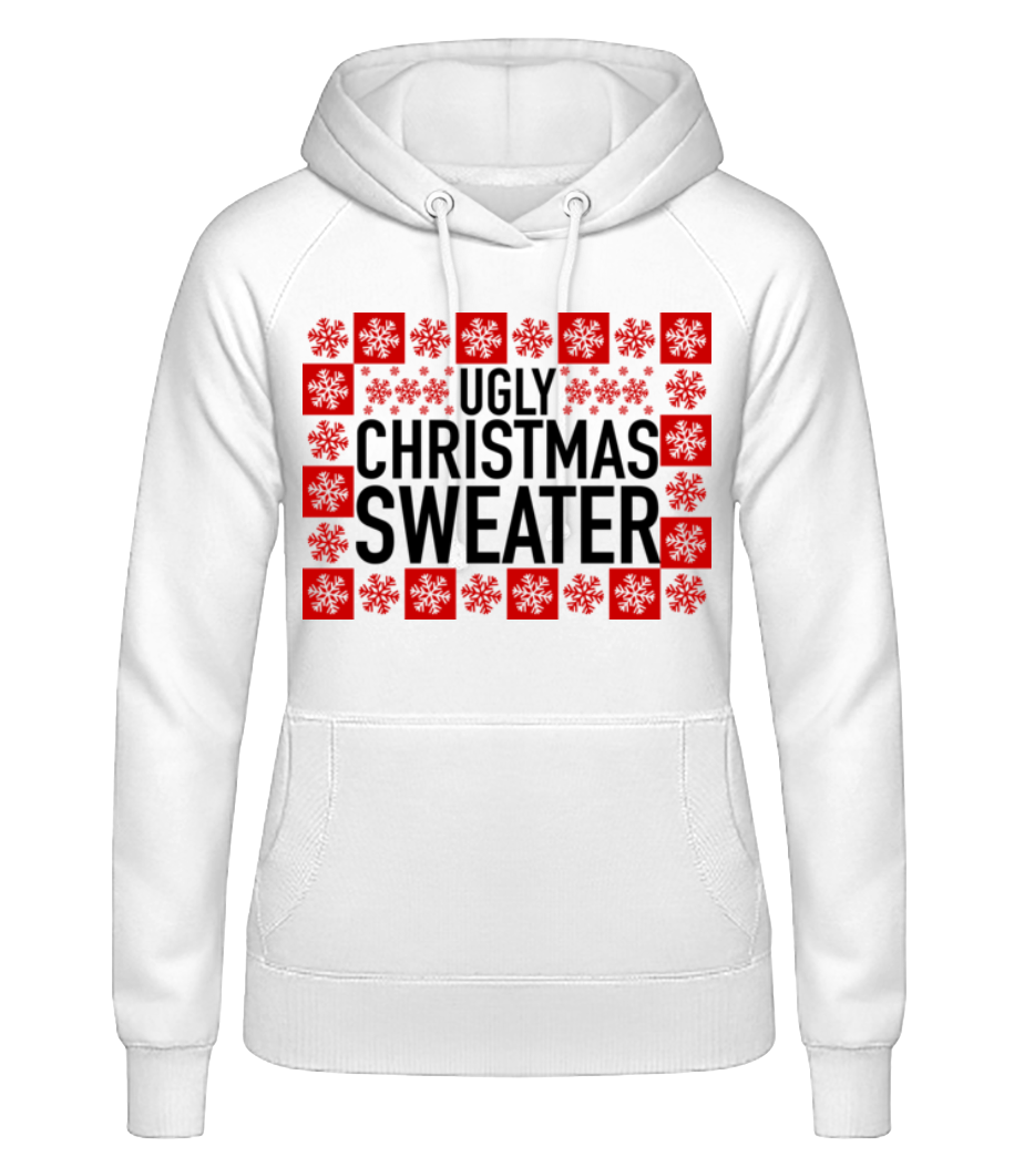Ugly Christmas Sweater · Sweat à capuche basique pour femme