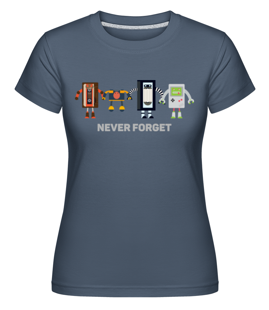 Never Forget Old Technology ·  T-shirt Shirtinator femme