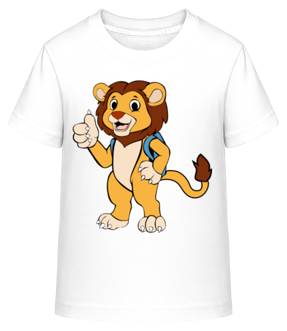 Lion Doux Avec Sac Á Dos · T-shirt shirtinator Enfant
