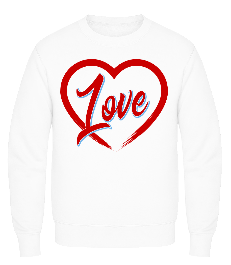 Heart Love · Sweatshirt Homme