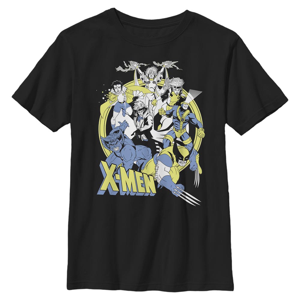 Marvel - Photo de groupe Vintage Xmen - Enfant T-shirt