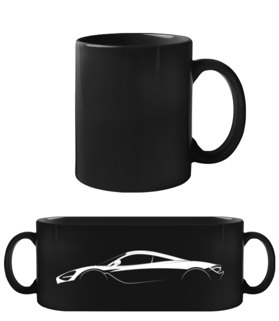 'McLaren 720S' Silhouette · Tasse Noire