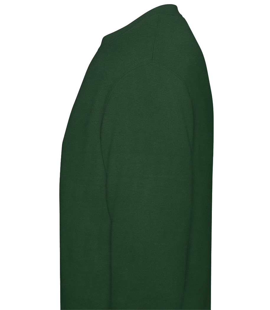 Aperçu: Sweat-shirt standard pour homme - Vert bouteille - Gauche