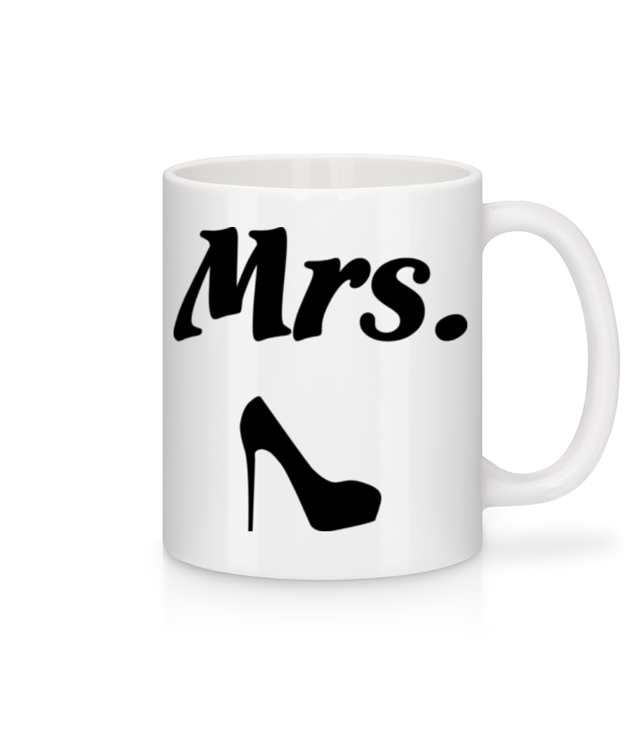 Mrs. Wedding · Mug en céramique blanc