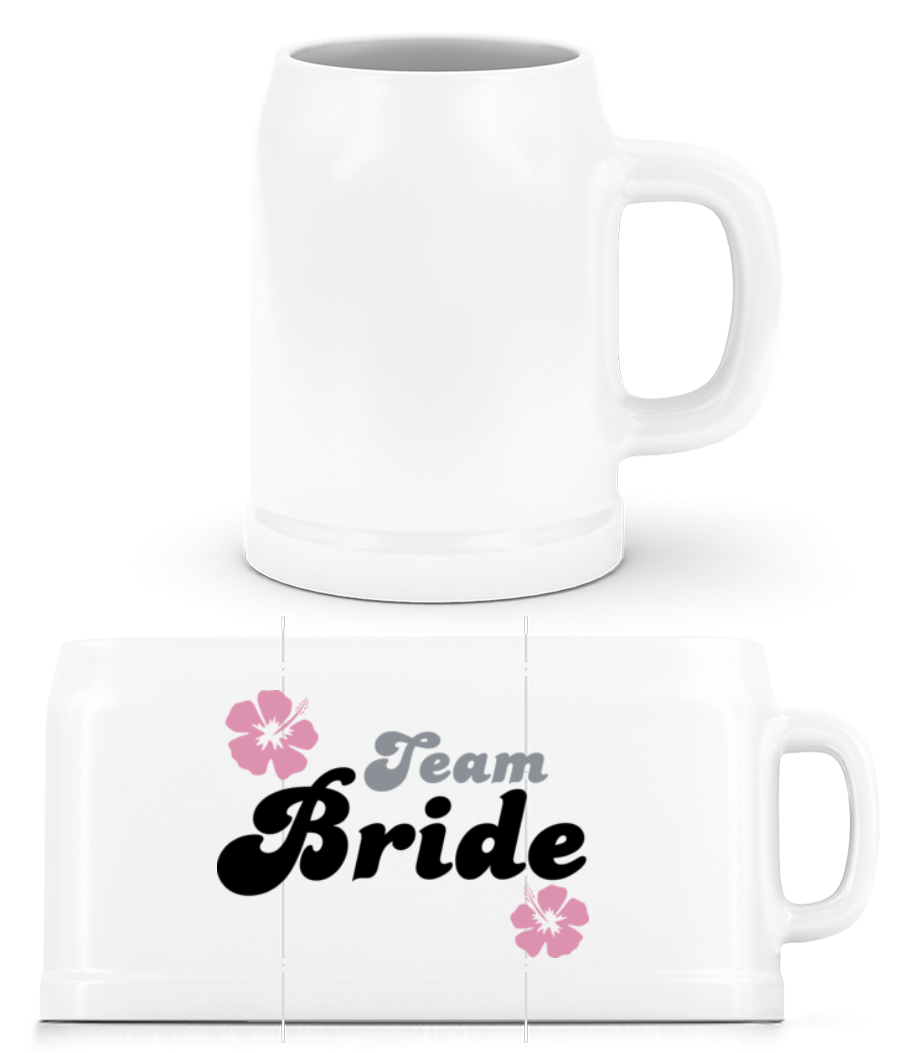 Team Bride Flowers · Chope de bière