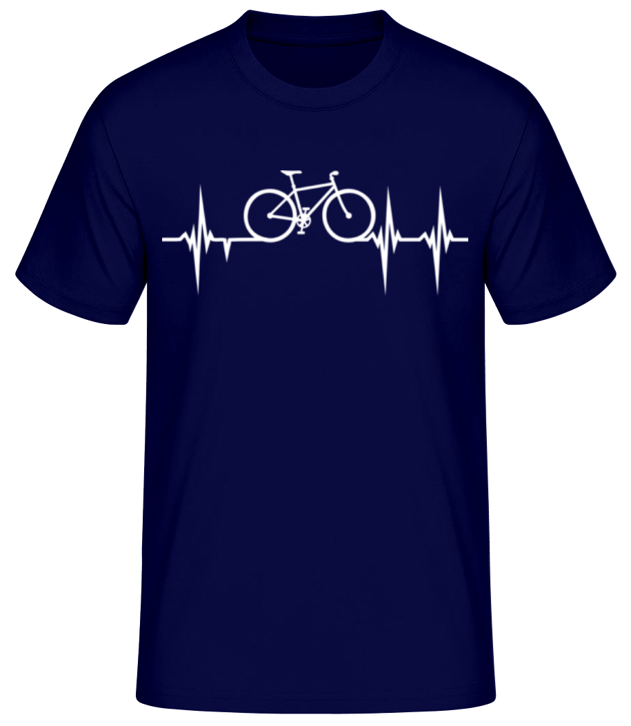 battement de coeur de vélo · T-shirt standard Homme