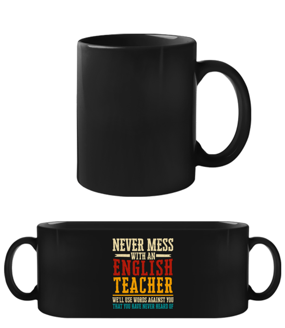 English Teacher · Tasse Noire