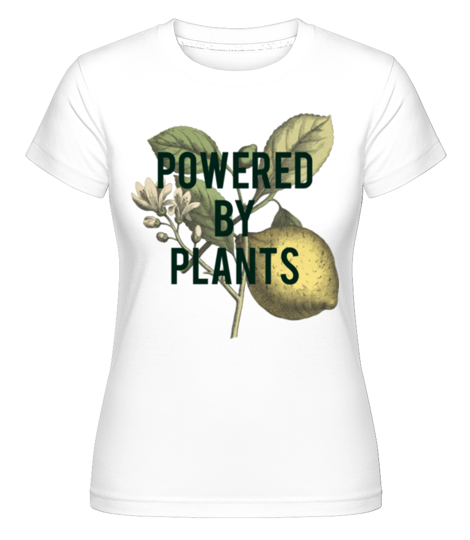 Powered By Plants ·  T-shirt Shirtinator femme