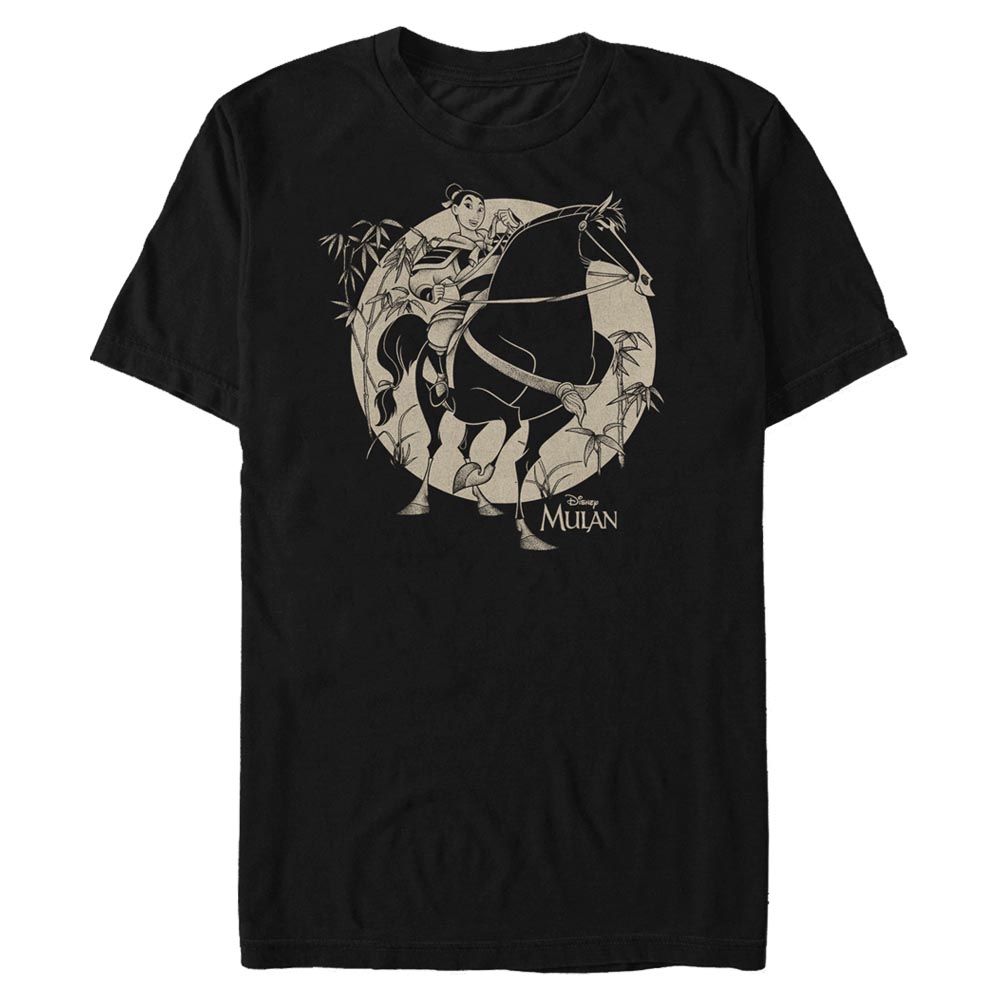 Disney - Mulan - Mulan et Kahn Bamboo Shoots - Homme T-shirt